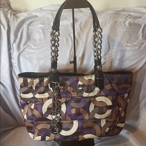 Coach Multicolor Signature Tote